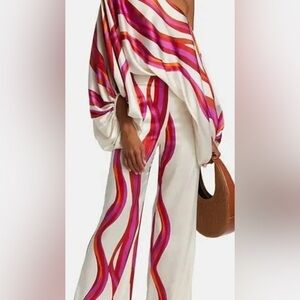 Classy High Waist Trousers & Puff Sleeve Blouse Pants Two-piece Set
